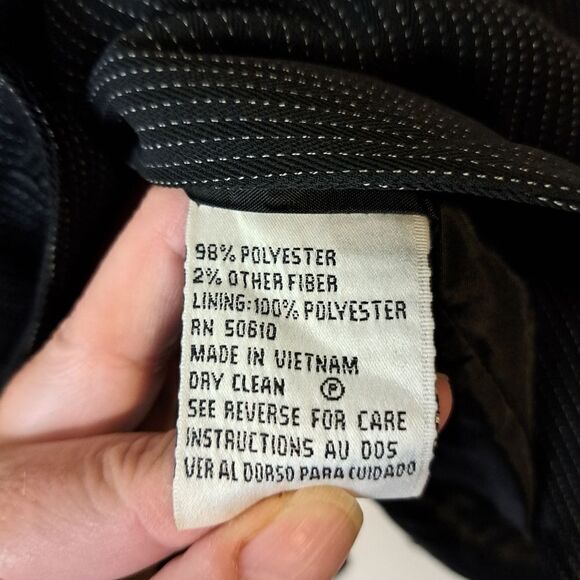 Le Suit lined blazer suit jacket size 10 - Picture 3 of 6